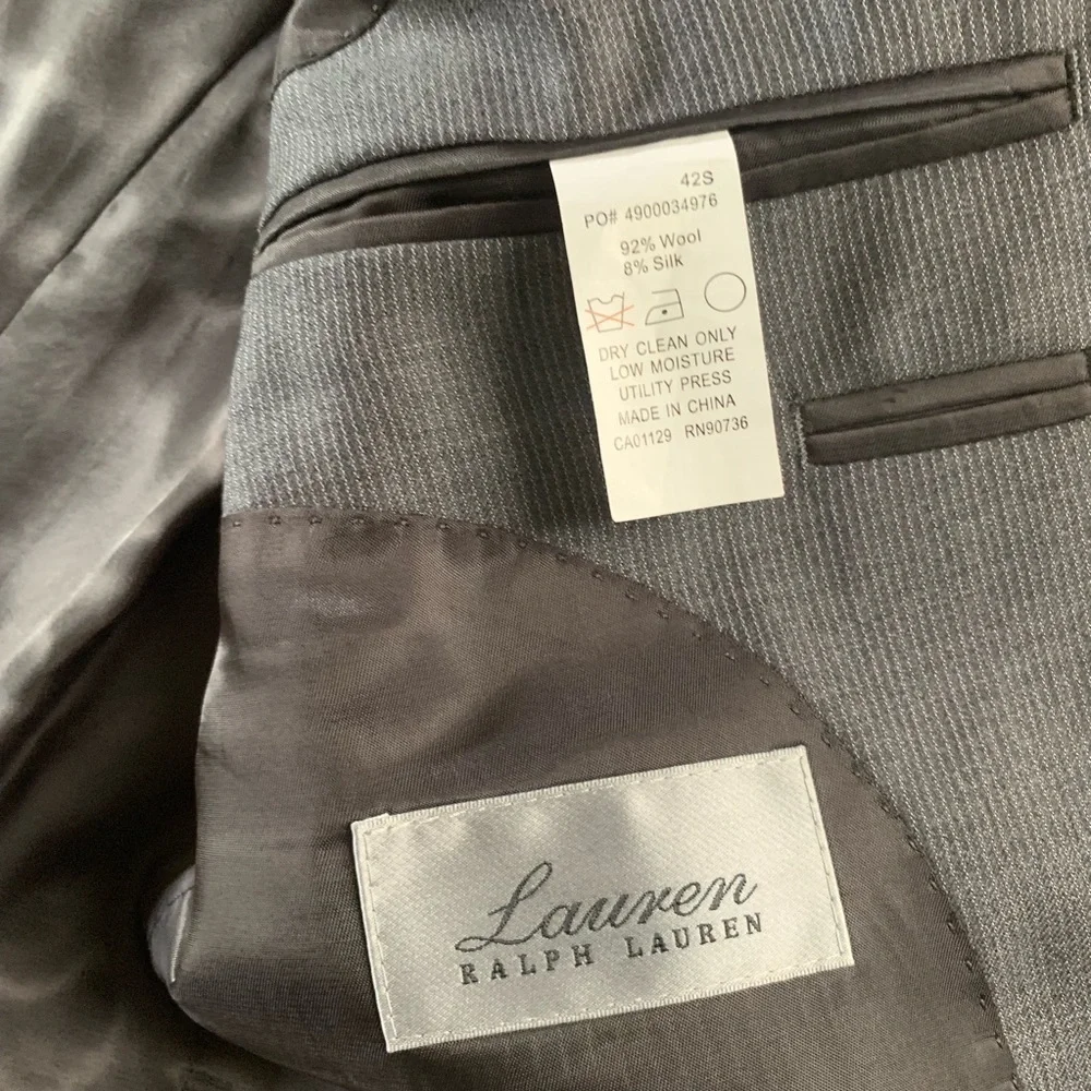 NWOT Ralph Lauren Silver Label Blazer 42S Wool